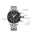 NAVIFORCE NF9227 Hollow Mechanical Style Men’s Watch Fashion Waterproof Sports Luminous Wrist Watch. 