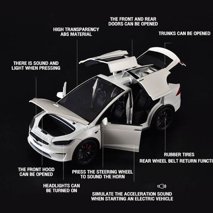 Scale%201/24%20Tesla%20Model%20X%20with%20Charging%20Pile%20Metal%20Cars%20Toys%20Diecast%20Alloy%20Car%20Model%20Gift%20for%20Boys%20Children%20Kids%20Toy%20Vehicles%20-%20Image%202