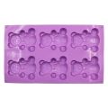 Cartoon Teddy Bear Silicone Mold 3D Silicone Cake Mold Gummy Bear Chocolate Mold Candy Maker Ice Tray Jelly Moulds Baking Tools. 