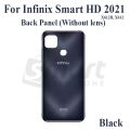 For Infinix Smart HD 2021 X612B X612 Back Panel/Backshell/ Casing + Without Camera Lens + Side Buttons With Logo-All Colors Available.