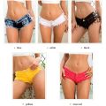 New Summer Women's Jeans Shorts Hole Bandage Low Waist Thong Pole Dance Short Jeans Women. 