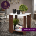 Andormahal Corner Table ( Made of Melamaine Leminated Board) - 2ft by 16inch by 1ft.