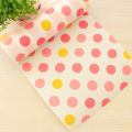 Migeet Non-Adhesive Shelf Paper Beautiful Dot Pattern Drawer Storage Liner for Drawer Table Kitchen Cabinets Pantry (5 Rolls One Set) 12.