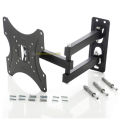 Wall Mount Moving TV Stand 14 to 42 inch Fully Adjustable Tilt Triple Arm LED Monitor LCD TV Wall Mount Bracket. 