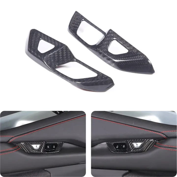 For%20C8%202020-2023%20Car%20Inner%20Door%20Lock%20Switch%20Button%20Cover%20Trim%20Accessories%20ABS%20Carbon%20Fiber%20-%20Image%206