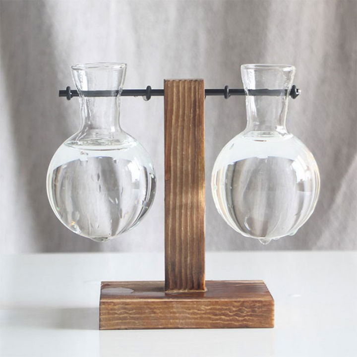 Plant%20Glass%20Vase%20Hydroponic%20Flower%20Pot%20Wooden%20Frame%20Stand%20Terrarium%20Home%20Decor%20-%20Image%208