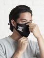 Party Face_Mask Two Layer Face_Mask For Men And Women Gaming Face Maks Fitted Face_Mask Female Fashion Male Fashion With Adjustable Ear Loop Face Maks And Digital Face_Mask Graphics Print Anime Series Washable Mask_Nose Bar.