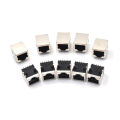 10Pcs/set RJ45 Network Ethernet 8P 8C Female Socket Connectors 8Pin PCB Mount High Qulity. 