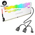 Coolmoon Ra-2 Ram Cooler High Efficiency 5v Argb Memory Module Heat Sink Light Effect Desktop Computer Memory Cooler.