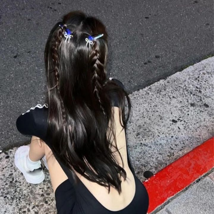 New%20Silver%20Color%20Bowknot%20Hair%20Clip%20Fashion%20Accessories%20Hair%20Accessories%20Bowknot%20Hairpin%20Simple%20Y2K%20Headwear%20-%20Image%206