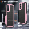 lthmy for Samsung Galaxy A14 5G Phone Case Heavy Duty Hybrid 2 in 1 Hard PC Soft TPU Shockproof Case.