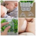 1 Pair NippleShield with Carrying Boxes, Silicone NippleProtector Breastfeeding NippleGuard without BPA for Breastfeeding NippleExtenders for Dear Mothers. 