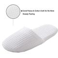 10 Pairs Closed Toe White Slippers-Suitable for Most Men and Women, Suitable for Spas, Party Guests.