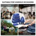 7 PCS High Quality Travel Storage Bag Organizer Set For Clothes Shoes Cosmetic Tidy Organizer Wardrobe Suitcase Pouch Travel Organizers Packing Bags.