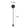 Charger for Garmin Vivoactive 3 4 4S / Fenix 5 5x 6S 6X / Venu Sq Music USB Charging Cable Stand Station Date for Forerunner 935.