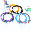 Popular fashion simple adjustable 550 parachute bracelet men's braided bracelet for women. 