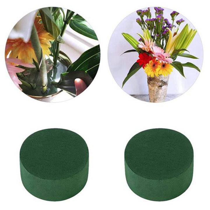 TWEXQNY%2030Pcs%20Wedding%20Aisle%20DIY%20Craft%20Floral%20Arrangement%20Water-Absorbing%20Home%20Garden%20Green%20Flower%20Foam%20Fresh-Keeping%20Round%20Brick%20-%20Image%206
