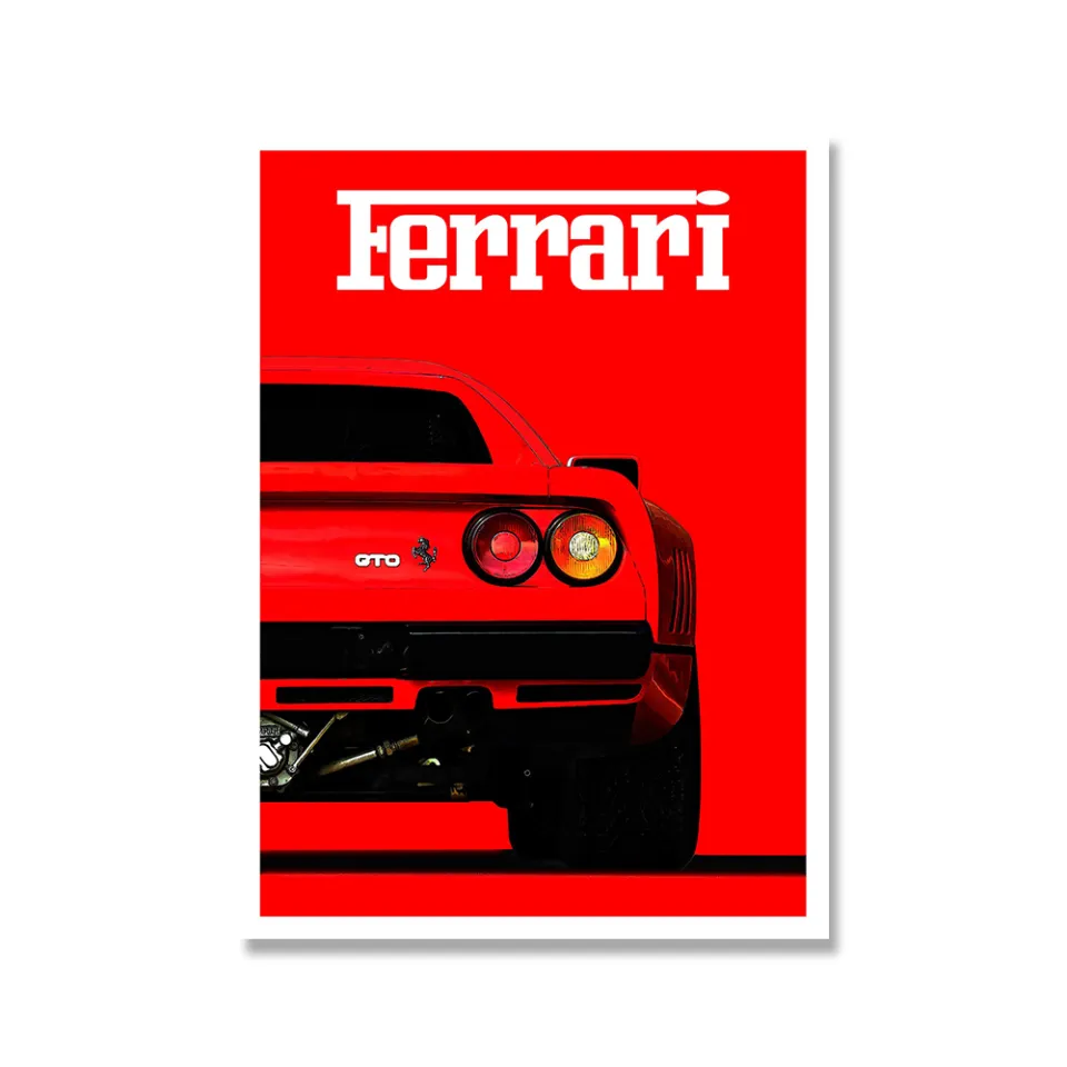 PDQOE Car Posters Supercar Poster Art Prints For Walls Vintage Racing Car Wall Art For Boys Bedroom(Unframe,8x12inch,6pcs) : Buy Online at Best Price in KSA - Souq is now