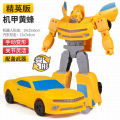 Children's Transform Toys King Kong Robot Boy Puzzle Car Model Optimus Prime Bumblebee Toy Oversized Children's Holiday Gifts Girl. 