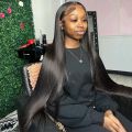 13x4 Bone Straight Lace Front Wig 30 40 Inch Lace Front Human Hair Wigs For Women 13x6 Brazilian Hair Wigs 360 Lace Frontal Wig. 