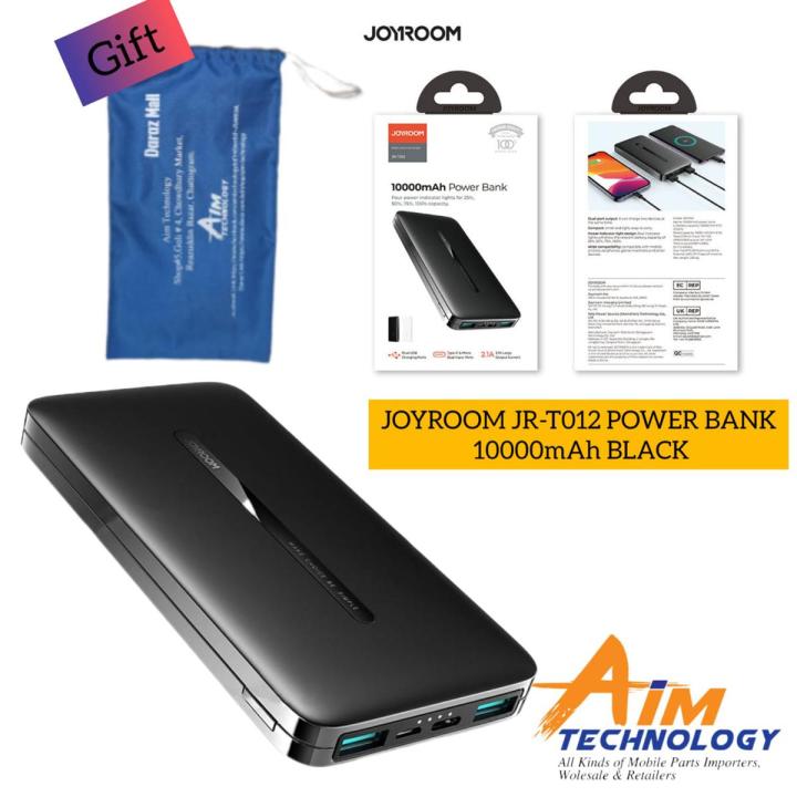 JOYROOM JR-T012 10000MAH DUAL PORTS OUTPUT POWER BANK