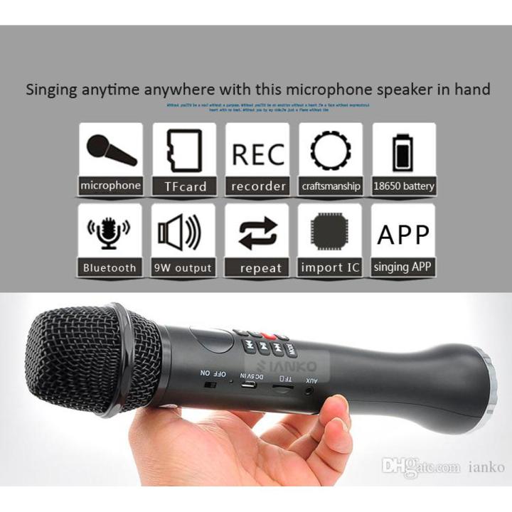 Karaoke%20L%20-%20598%20Bluetooth%20Microphone%20Portable%20Speaker%20Singing%20Microphone%20High%20Volume%20Long%20Battery%20Life%20-%20Image%202