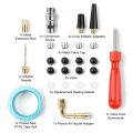 Car Tire Pressure Gauge 220 PSI Tire Inflator with Valve Core Tool Air Compressor for Car Motorcycle Bicycle Truck. 