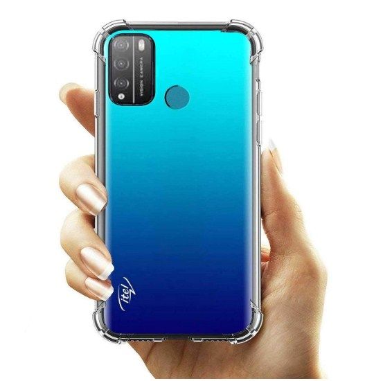 For Itel Vision 1 Pro Back Cover itel Vision 1 Pro - Transparent Back Case For Premium Case