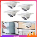 [SIMHOA2] 4PCS Adhesive Swivel Casters Cabinet Drawer Wheel Directional Roller Pulley. 