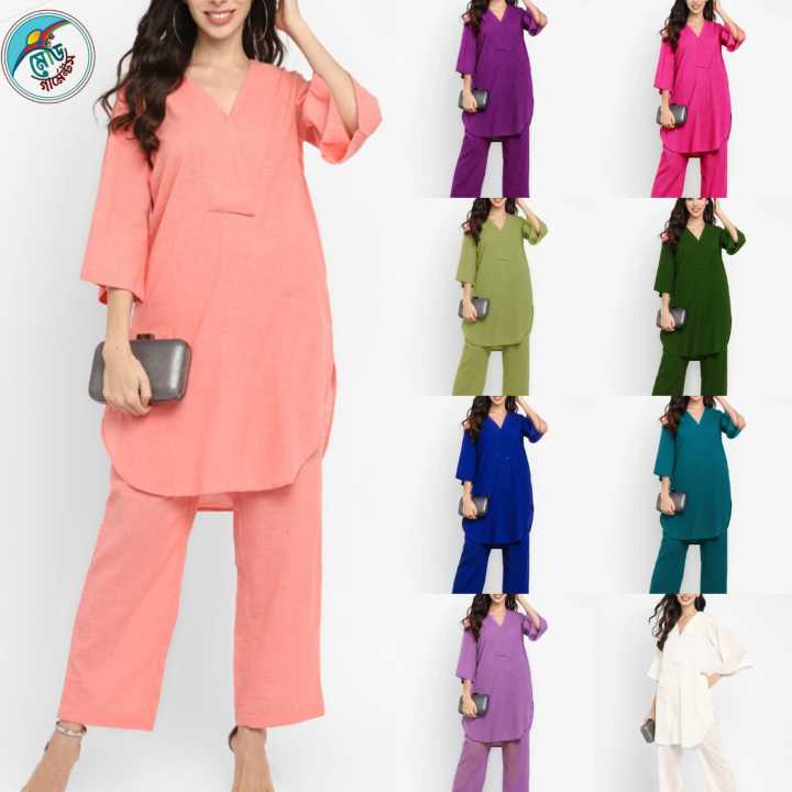 Breathable Cotton Soft Kurta Set with Fine Stitch Detailing and Perfect Drape for Daily and Office Wear