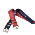 18mm 20mm 22mm 24mm NATO Style Watch Strap Replacement Bracelet Watch Strap Adjustable Durable Nylon Striped Watch Band  with tools. 