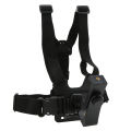 Chest Strap, Chest Mount Harness Strap ABS with Phone Holder for Live Streaming. 