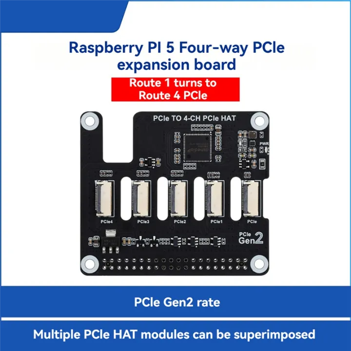 For%205%204-CH%20Board%20PCIe%20FFC%20Expansion%20Card%20PCIe%20to%20PCIe%20HAT%20Interface%20Supports%20Stacking%20Multiple%20PCIe%20HAT%20Modules%20-%20Image%207