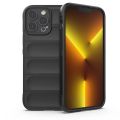 GKK S4 For Redmi Note 13 Pro 5G / Poco X6 Back Cover Phantom Shield Soft Silicone TPU Shockproof Liquid Silicone Airbag Phone Case Redmi Note 13 Pro 5G / Poco X6 Case Redmi Cover Phone Case Black. 