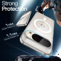 Magsafe Anti Yellow Unique Case For Google Pixel Pixel 10 pro XL / 10 pro / 10 / 10a 7 Pro, Pixel 8 Pixel 8a Pixel 8 pro Pixel 9 Pixel 9a ,Pixel 9 pro Pixel 9, 9 pro XL,6 Pixel 6 pro Pixel 6a Pixel 7 Pixel 7A MagsafeClear Hard Transparent Phone Back Cover. 