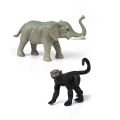 GC 10pcs Wild Animals Figures Toys Realistic Wild Zoo Animals Figurines Model Ornaments For Children Gifts. 