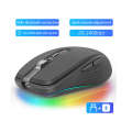 2.4G dual-mode Bluetooth 5.1 wireless mouse ABS silent computer MOUSE2400dpi. 