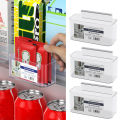 1/3pcs Refrigerator Side Door Storage Box Food Vegetable Fruit Eggs Fresh Organizer with Handle Household Kitchen Fridge Containers Box. 