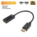 DISPLAY PORT TO HDMI DP TO HDMI ADAPTER CONVERTER BLACK.
