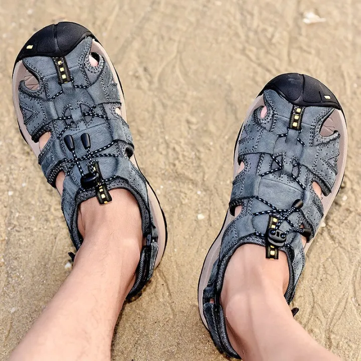 Classic%20Men's%20Sandals%20Summer%20Soft%20Sandals%20Comfortable%20Men%20Shoes%20%20Leather%20Sandals%20Big%20Size%20Soft%20Outdoor%20Men%20Roman%20Sandals%20-%20Image%208