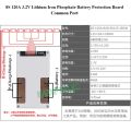 8S 30A 50A 60A 120A 3.2V BMS LiFePo4 Lithium Iron Phosphate Battery Protection Board With Balanced Charging Common Port. 