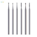 （New）6pc Routing Router Grinding Bit et Burr Milling Cutter Rotary Tool 1.0mm. 