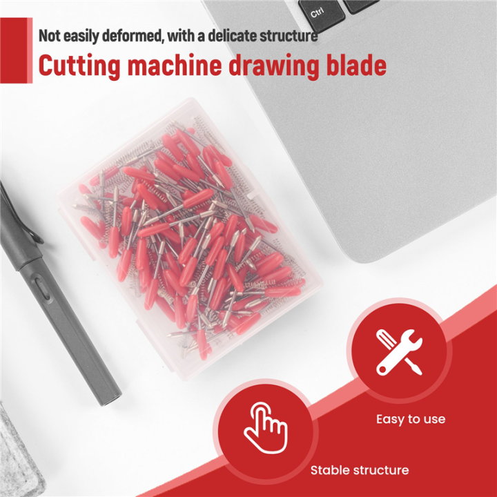 100Pcs%2045%20Degree%20Vinyl%20Cutter%20Plotter%20Blades%20for%20Graphtec%20CB09U%20CB09%20-%20Image%202