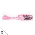Fashion Handwoven Bracelet for Men Women Minimalist Wrist Band Couple Bohemian Handrope Letter Handband Jewelry Gift Decoration. 