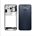 Samsung Galaxy J3 (Polycarbonate Plastic) Housing / Back Shell / Casing / Cashing / Back Panel / Battery Cover / Back Door / Back Replacement Part with Body & Button. 