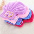 Quick-drying Hair Drying Hat Head Wrap Cap Bathing Super Absorbent Shower Cap.