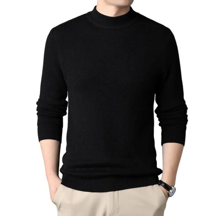 Men%20Fall%20Winter%20Sweater%20Knitted%20Solid%20Color%20Elastic%20Half-high%20Collar%20Long%20Sleeve%20Slim%20Fit%20Pullover%20Soft%20Warm%20Anti-pilling%20Men%20-%20Image%207