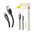 Baseus C-Shaped Light Intelligent Power-Off Type-C Cable - 1M.