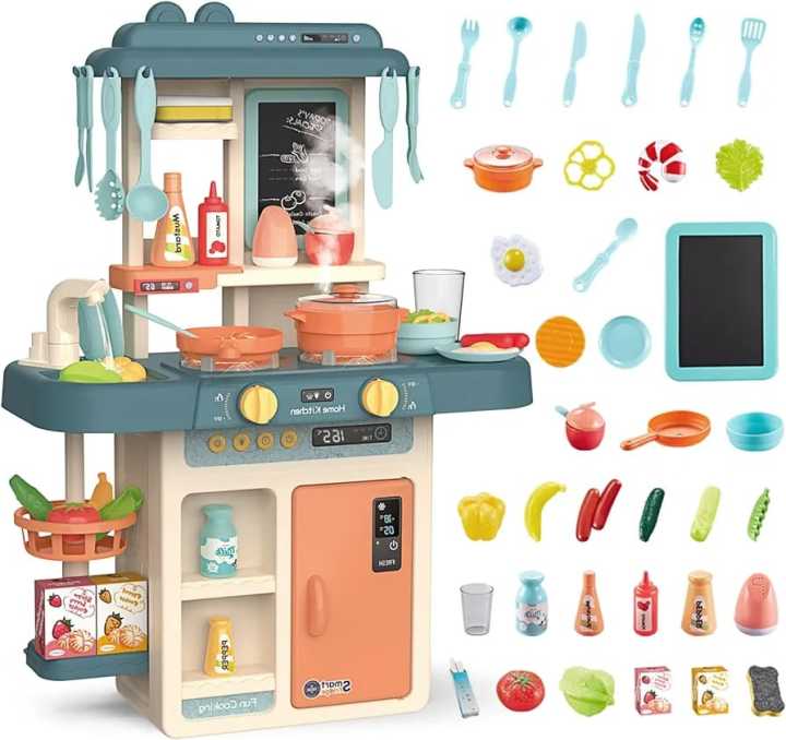 Beibe Good SPRAYING MIST KITCHEN おままごとセット Beibe Good Spraying Mist Kitchen Set with Light and Sound for