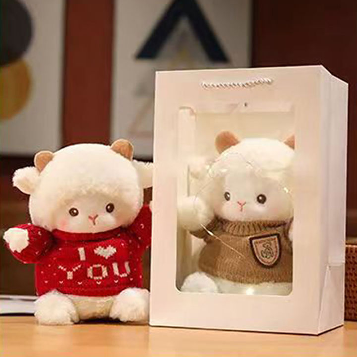 23cm%20Cute%20Sheep%20Plush%20Doll%20Fluffy%20Stuffed%20Soft%20Animal%20Throw%20Toy%20Valentine's%20Day%20Birthday%20Gift%20With%20Bag%20Party%20Home%20Decoration%20-%20Image%206